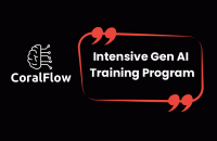 Intensive Gen AI Training Program 2024 Training Program Poster